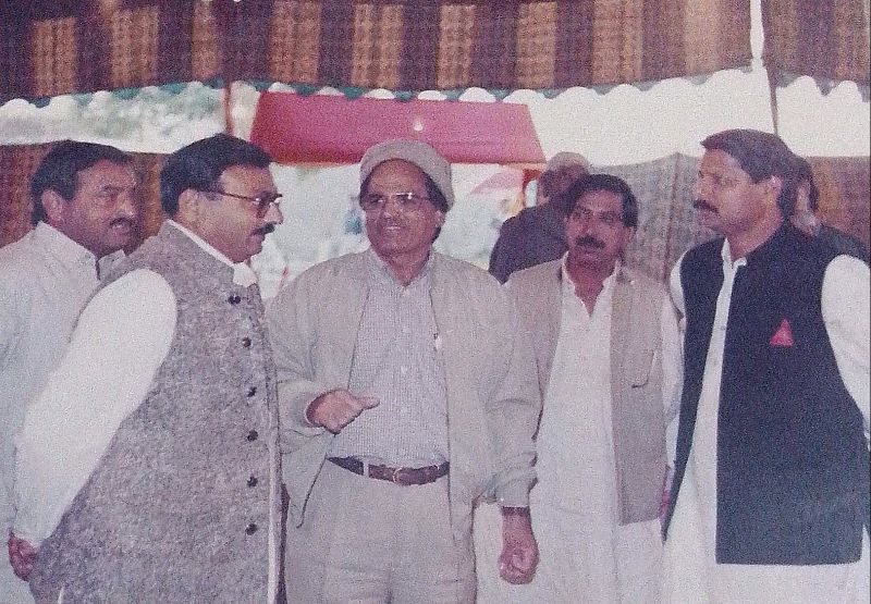Archive group photo from Hanif Rajput's early Karachi years
